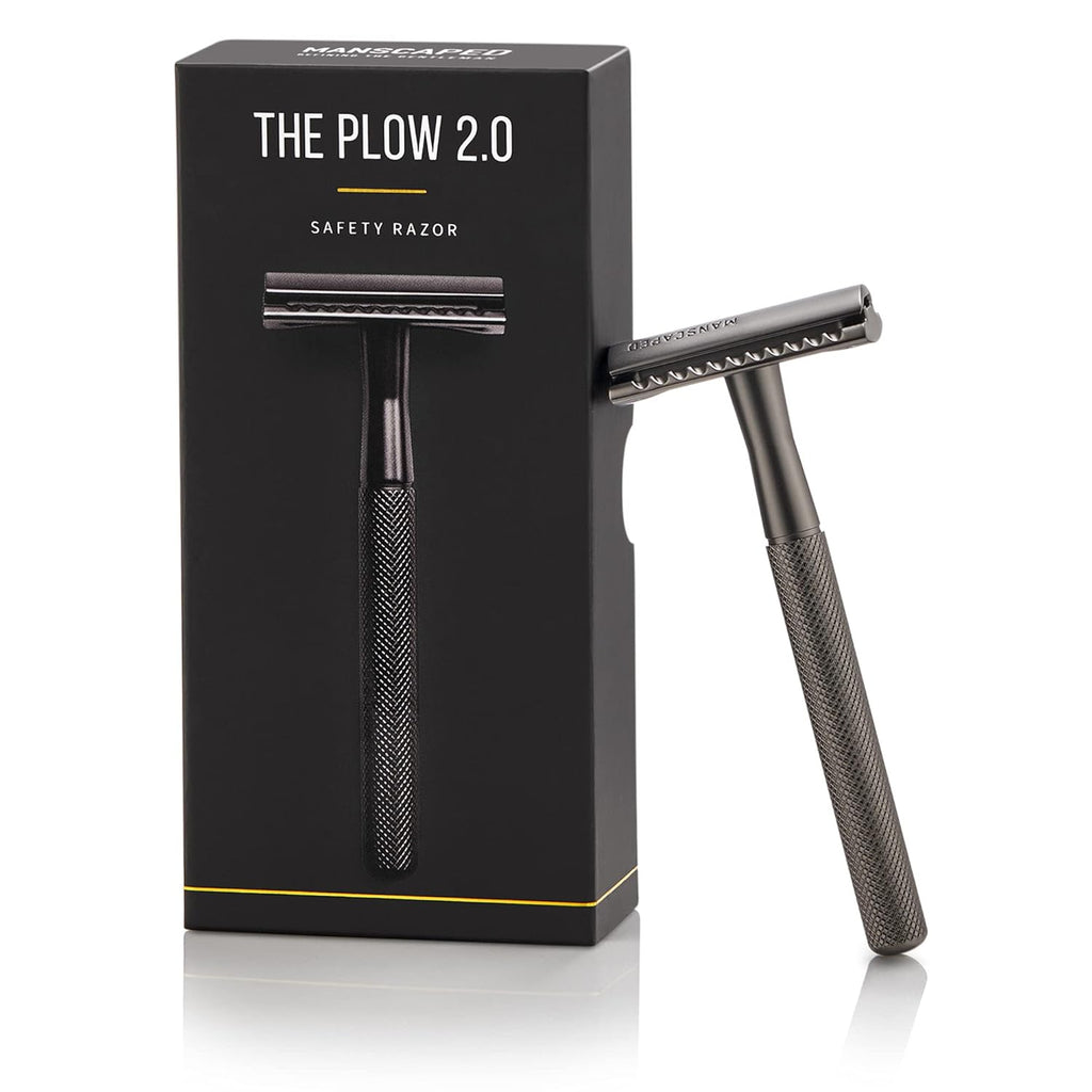 MANSCAPED® The Plough® 2.0 Maquinilla de Afeitar de Seguridad Facia...
