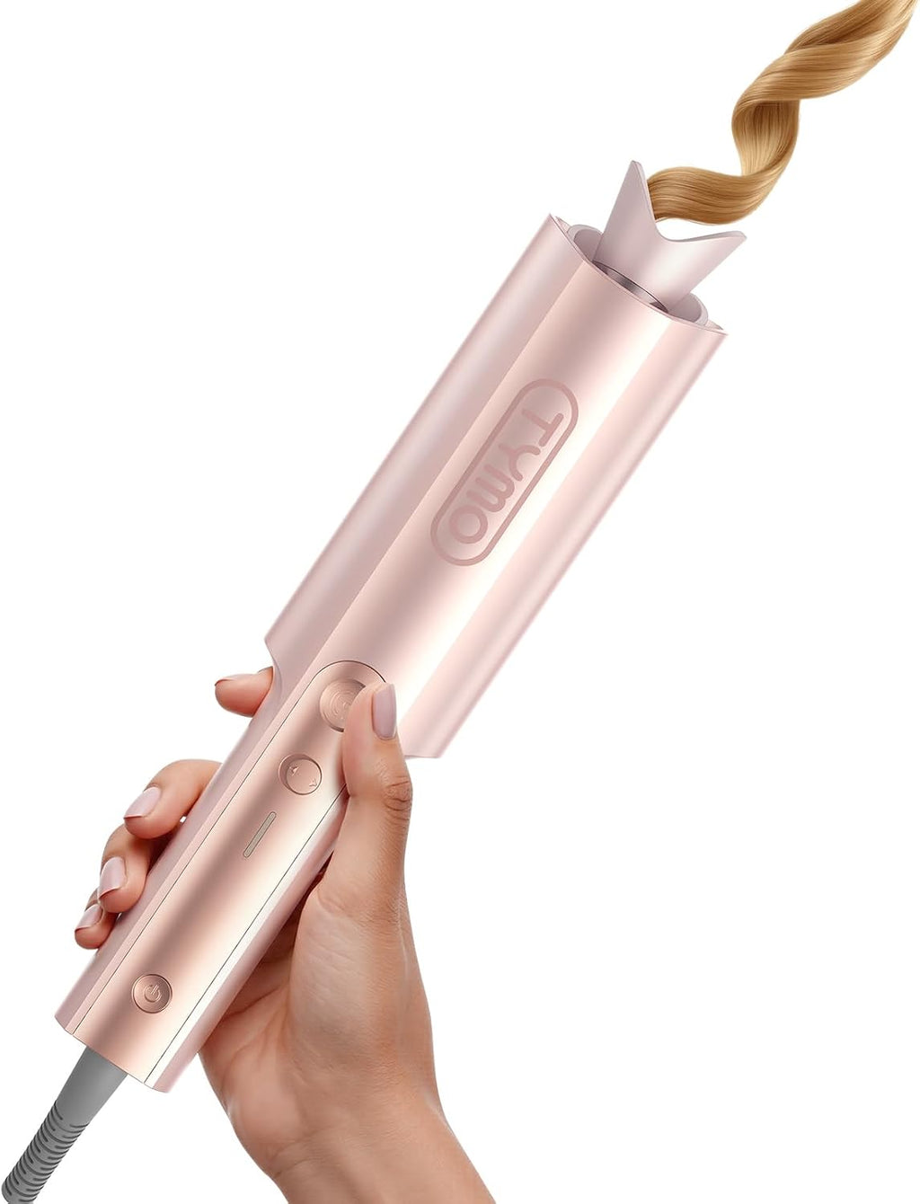 TYMO CurlPro Plus - Rizador giratorio automático, varita rizadora d...