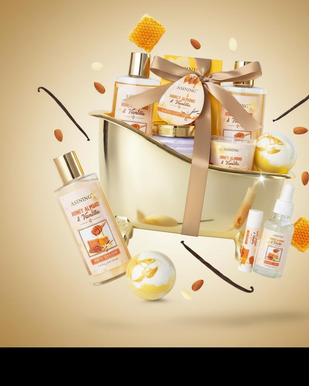 Cestas de regalo de spa para mujeres y hombres, juegos de baño de a...
