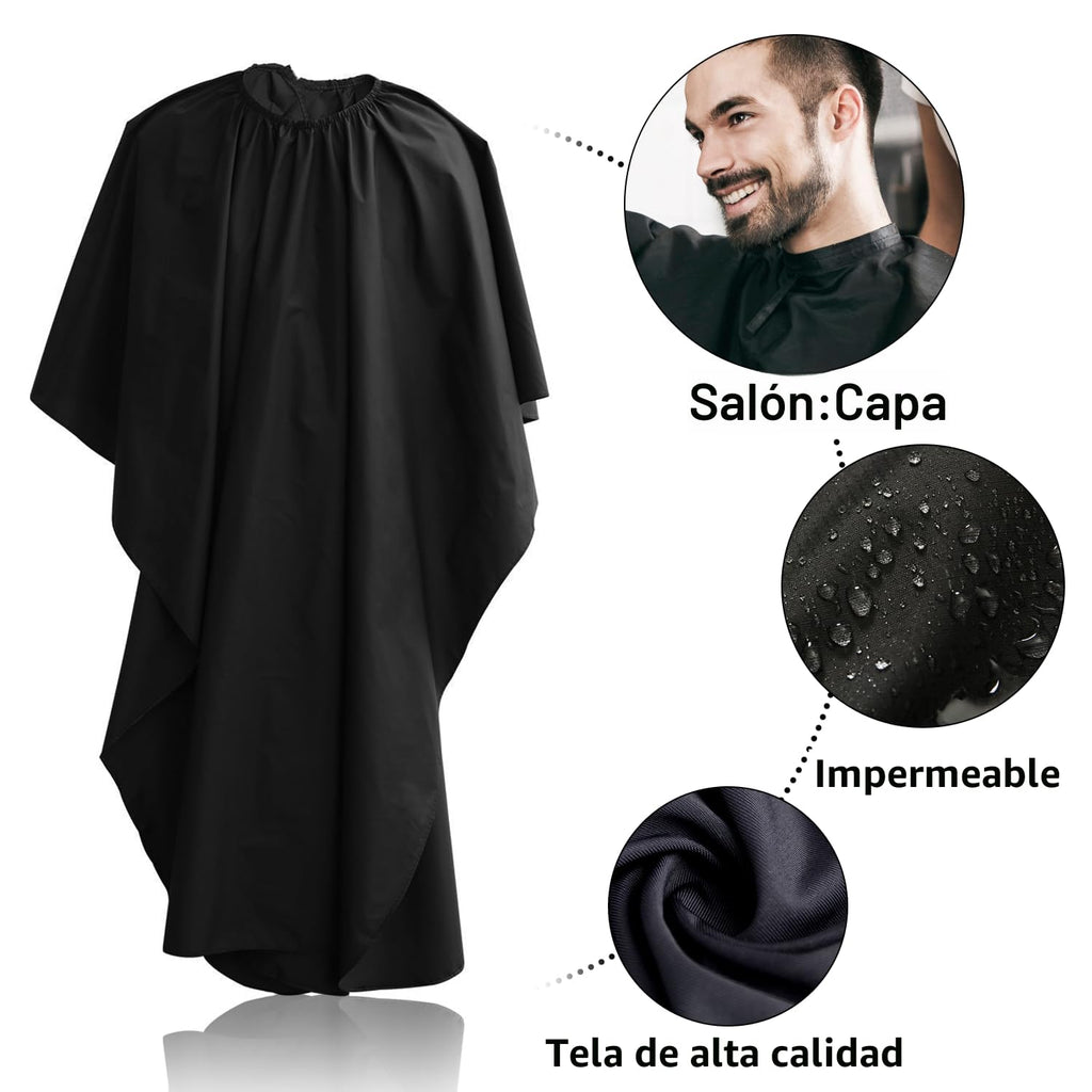 Sirabe Juego de 10 tijeras de corte de cabello, kit profesional de...