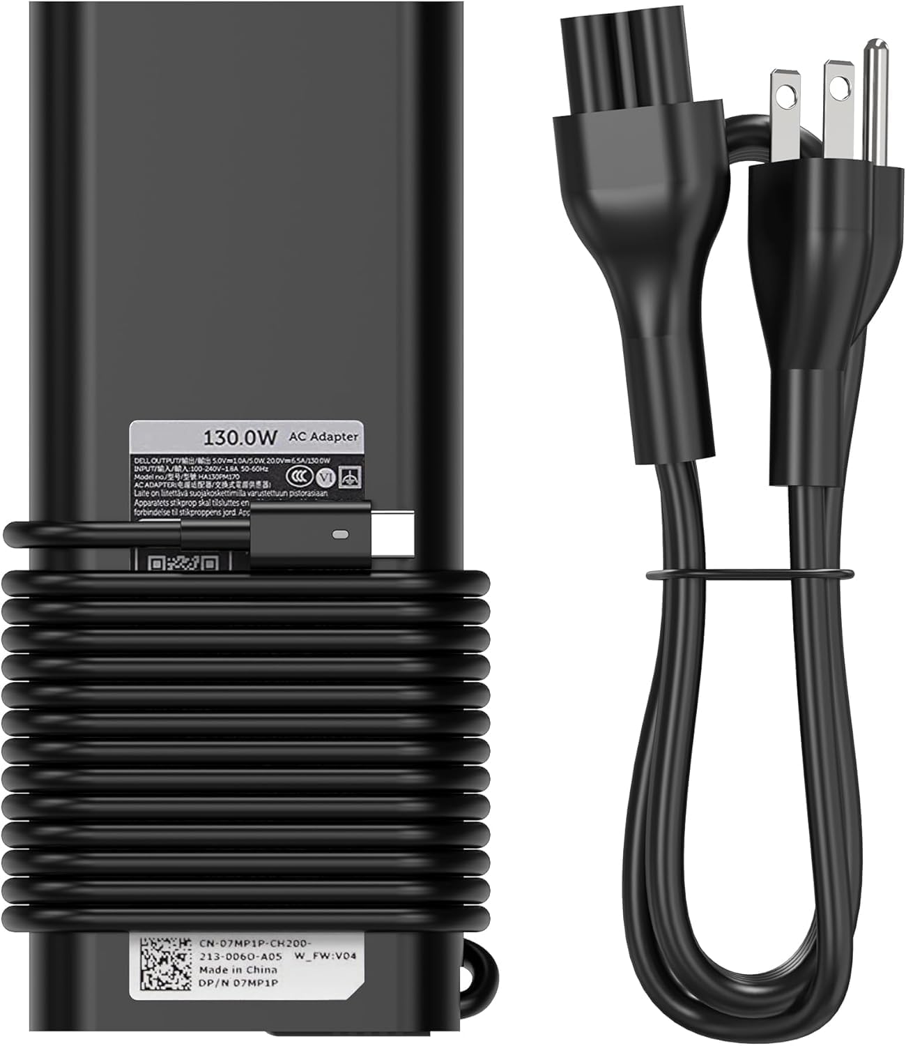 BULL-TECH Adaptador de corriente de repuesto para Dell 130 W, carga...