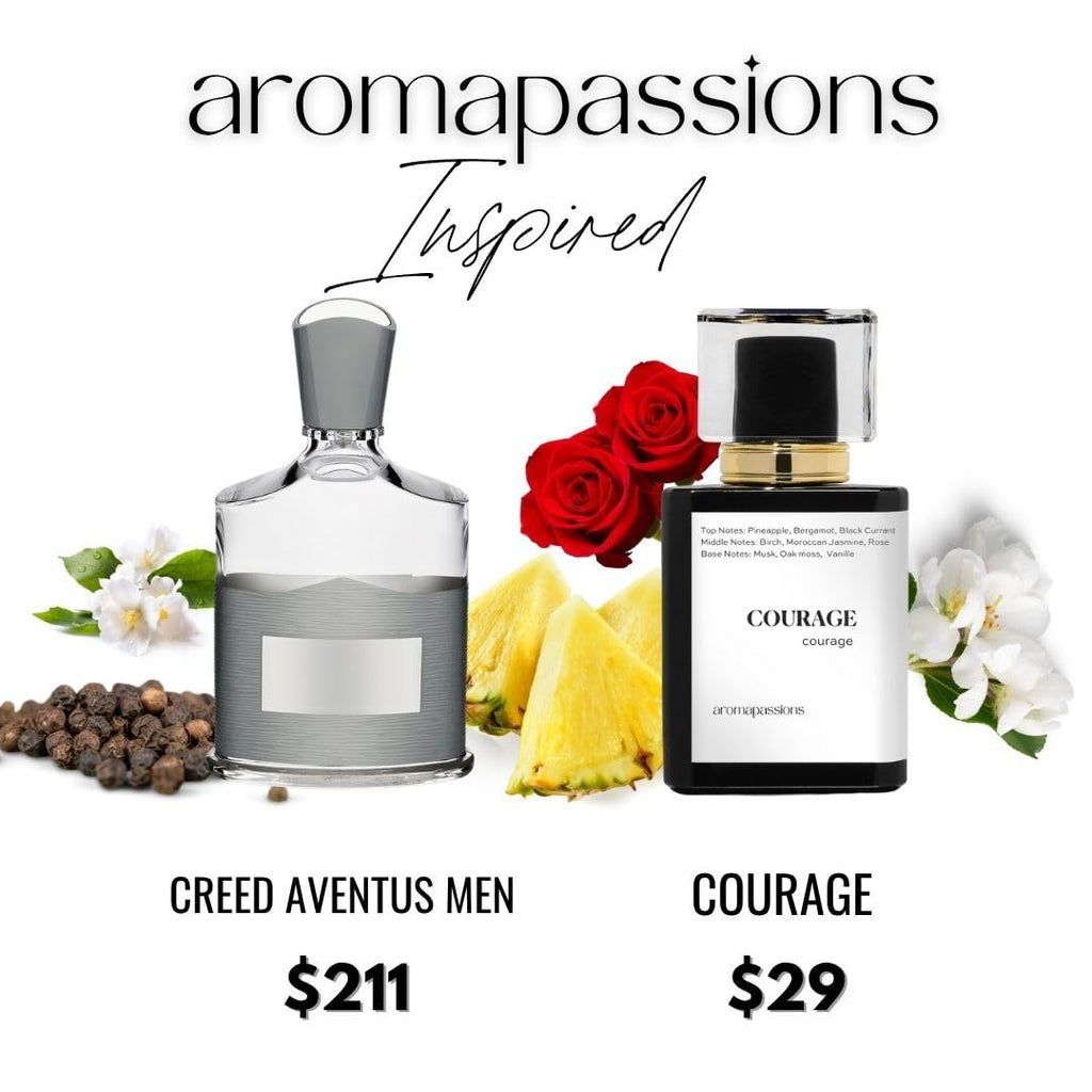 aromapassions COURAGE | Inspirado en CRD AVENTUS | Perfume de ferom...