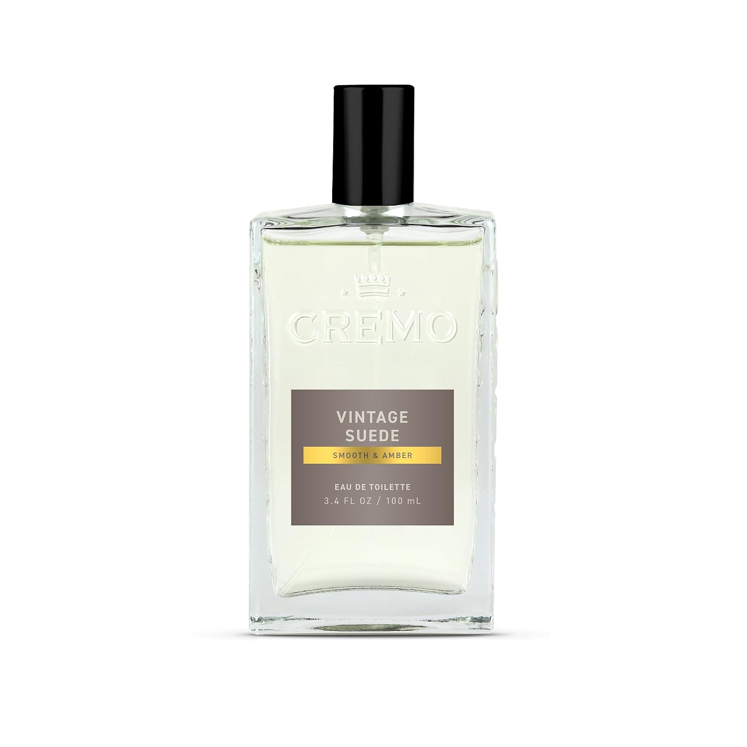 Cremo Colonia para hombres \u2013 Spray de colonia de gamuza vintag...
