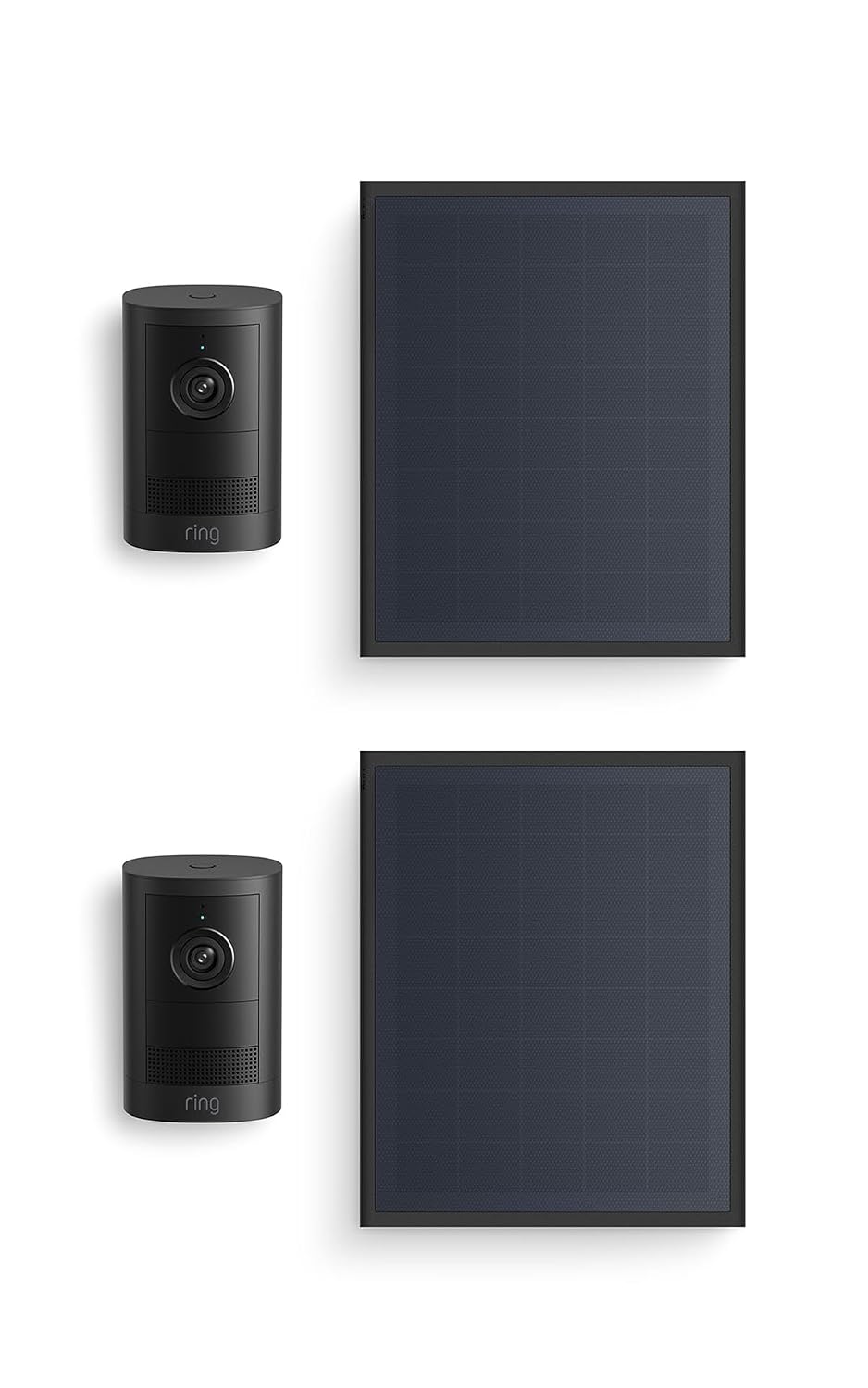 Cámara para exteriores 4K Plus Ring solar (último modelo): Retinal...