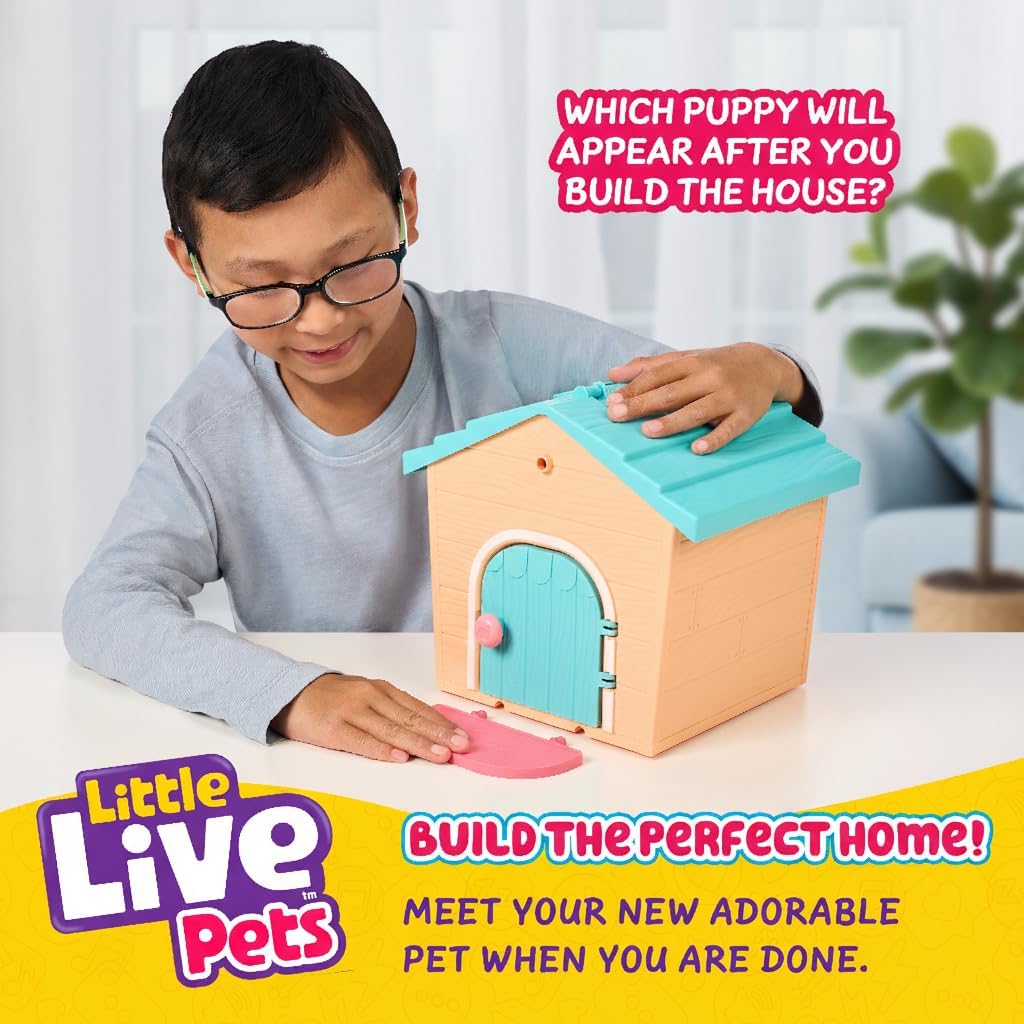 Little Live Pets My Puppy's Home Mini Playset, naranja, juguete...