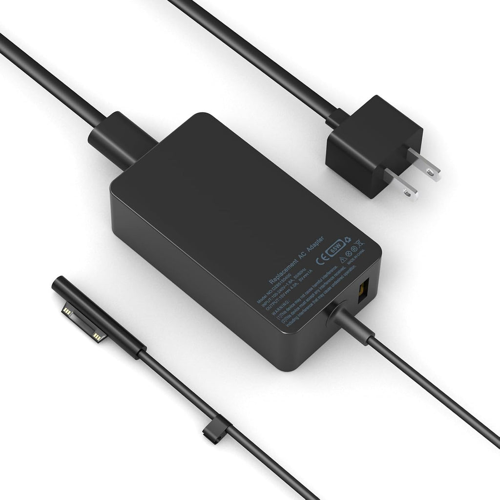 Cargador para laptop Surface Pro de 65 W, para Microsoft Surface Pr...