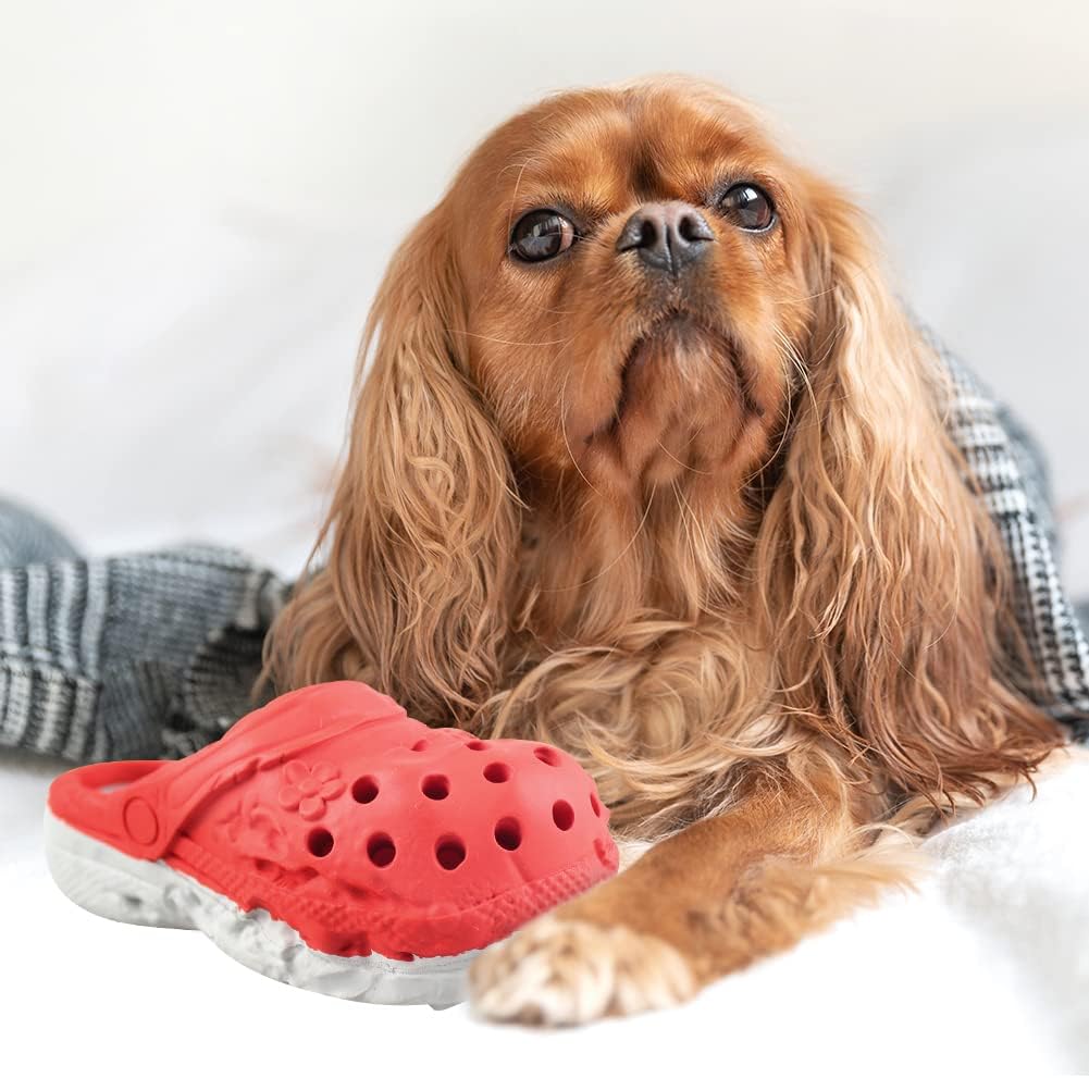 MONDOTOY Juguete Masticable para Perros, Juguete de Zapatilla de Go...