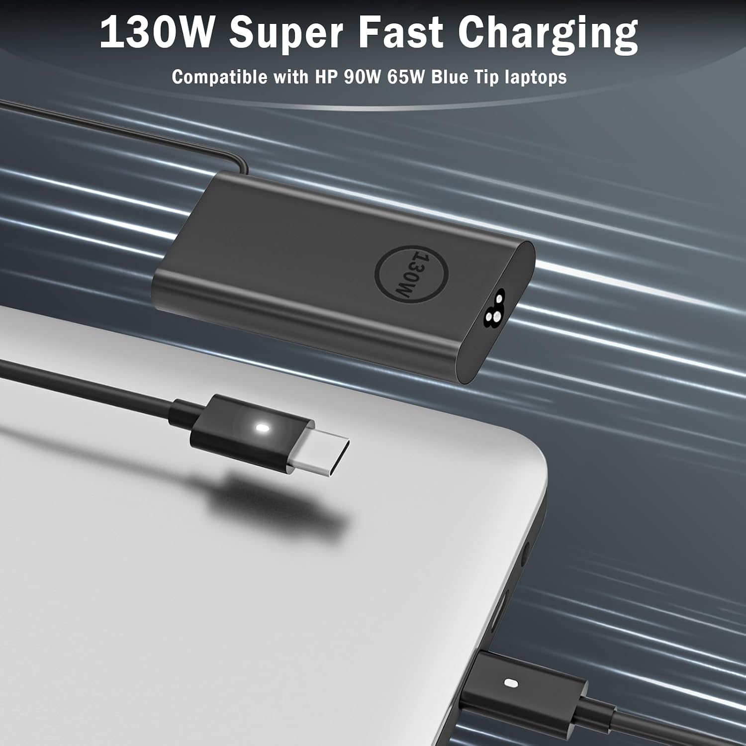 GEYUTOTE Reemplazo para cargador portátil Dell 130W 100W 65W USB ti...