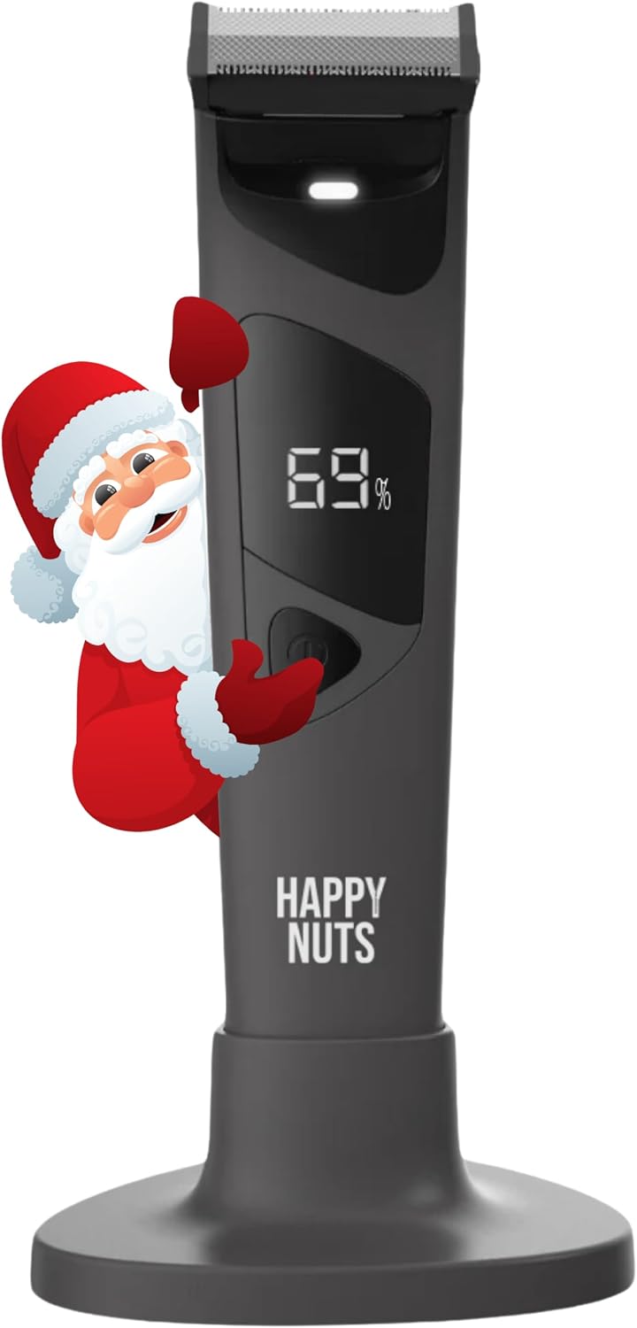 HAPPY NUTS The Ballber Pro - Cortadora eléctrica de ingle y vello c...