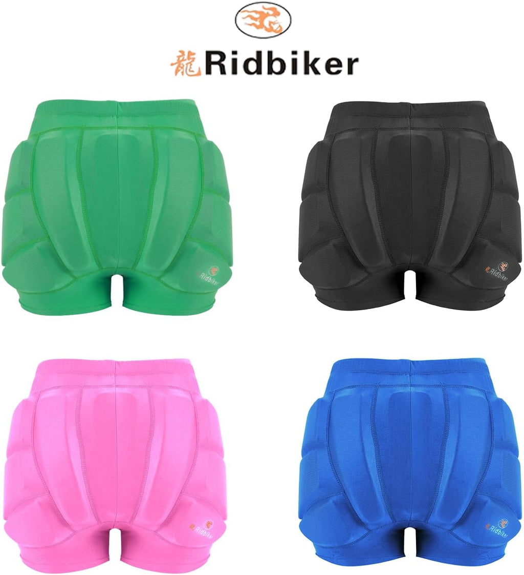 Kids Hip Butt Protection Pads Shorts, Youth Child 3D Tailbone Prote...