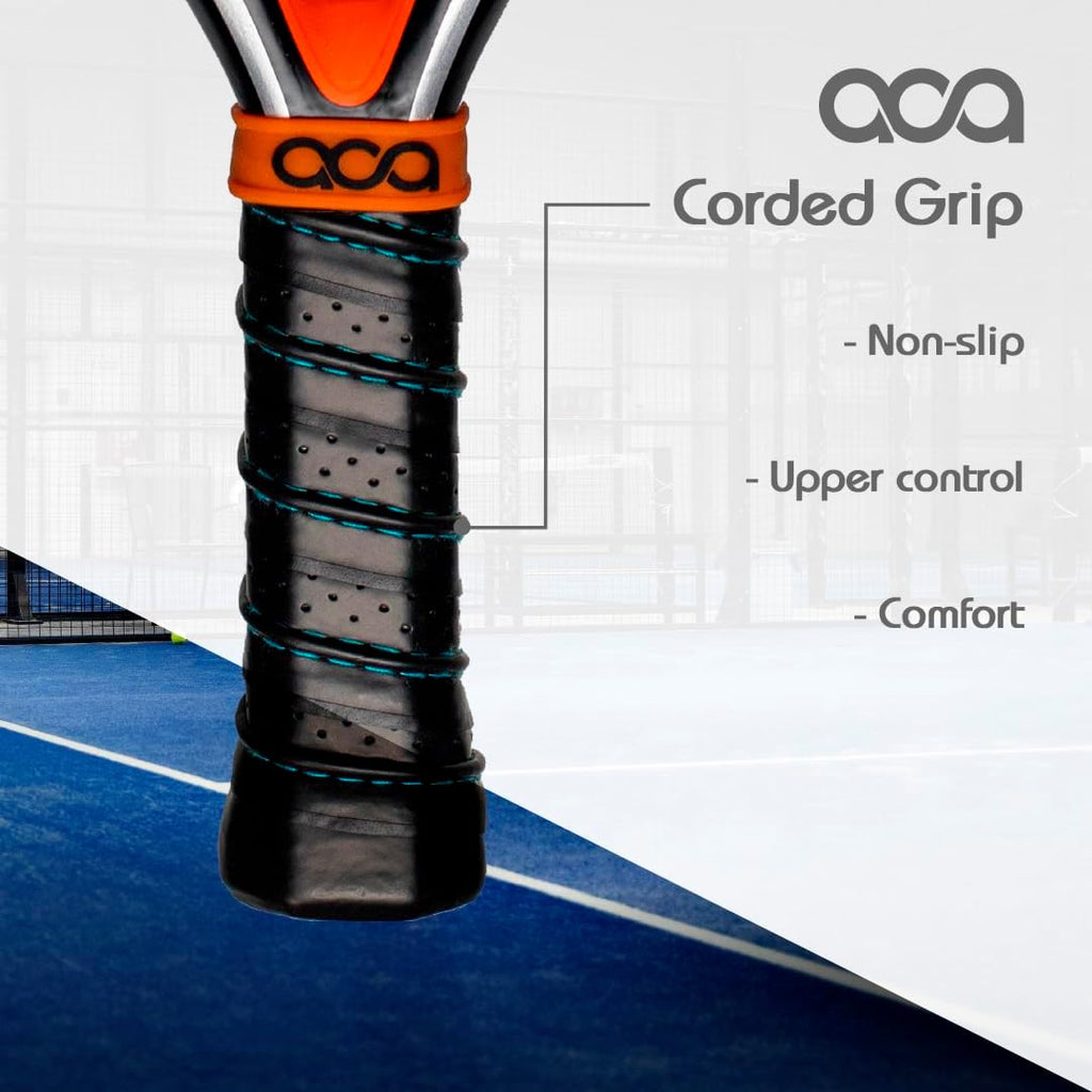 ACA Roqueta 2 Pádel Profesional Azul | Forma Redonda | Marco de Car...