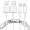 Paquete de 2 cargadores de iPhone de 10 pies, [certificado MFi de A...