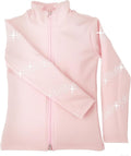 JoyCan Chaqueta de entrenamiento de patinaje artístico de hielo neg...