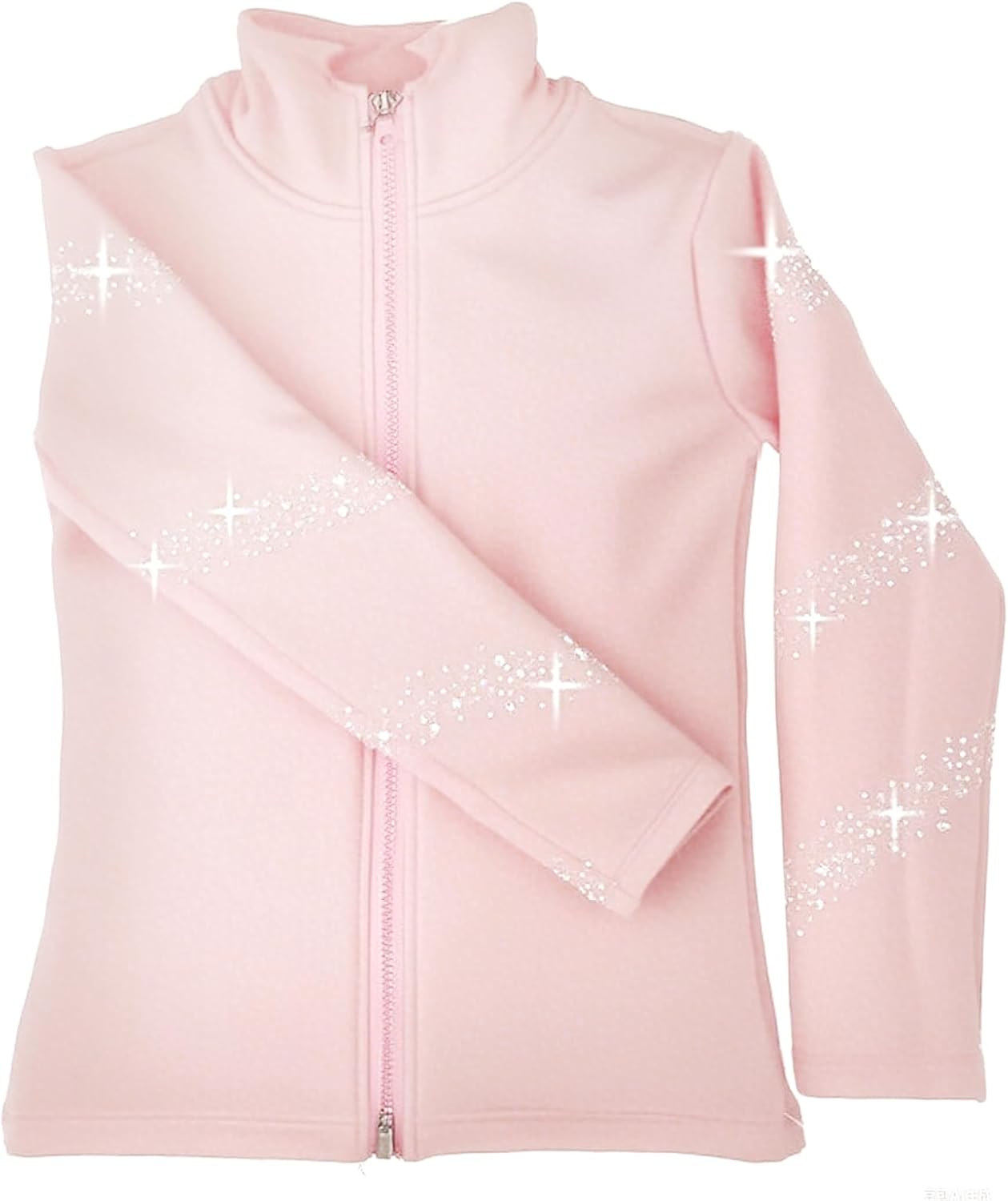 JoyCan Chaqueta de entrenamiento de patinaje artístico de hielo neg...