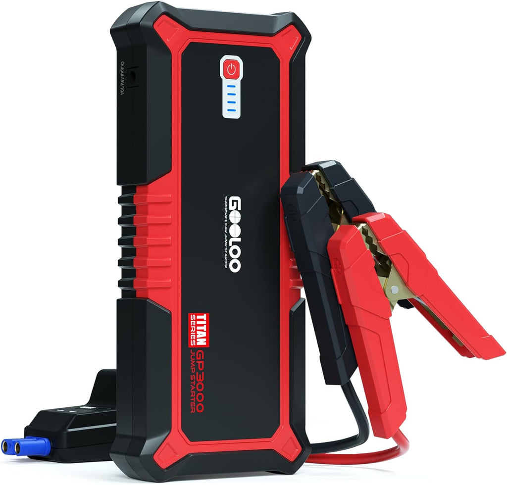GOOLOO - Arrancador de batería para automóvil GP3000 mejorado de 30...