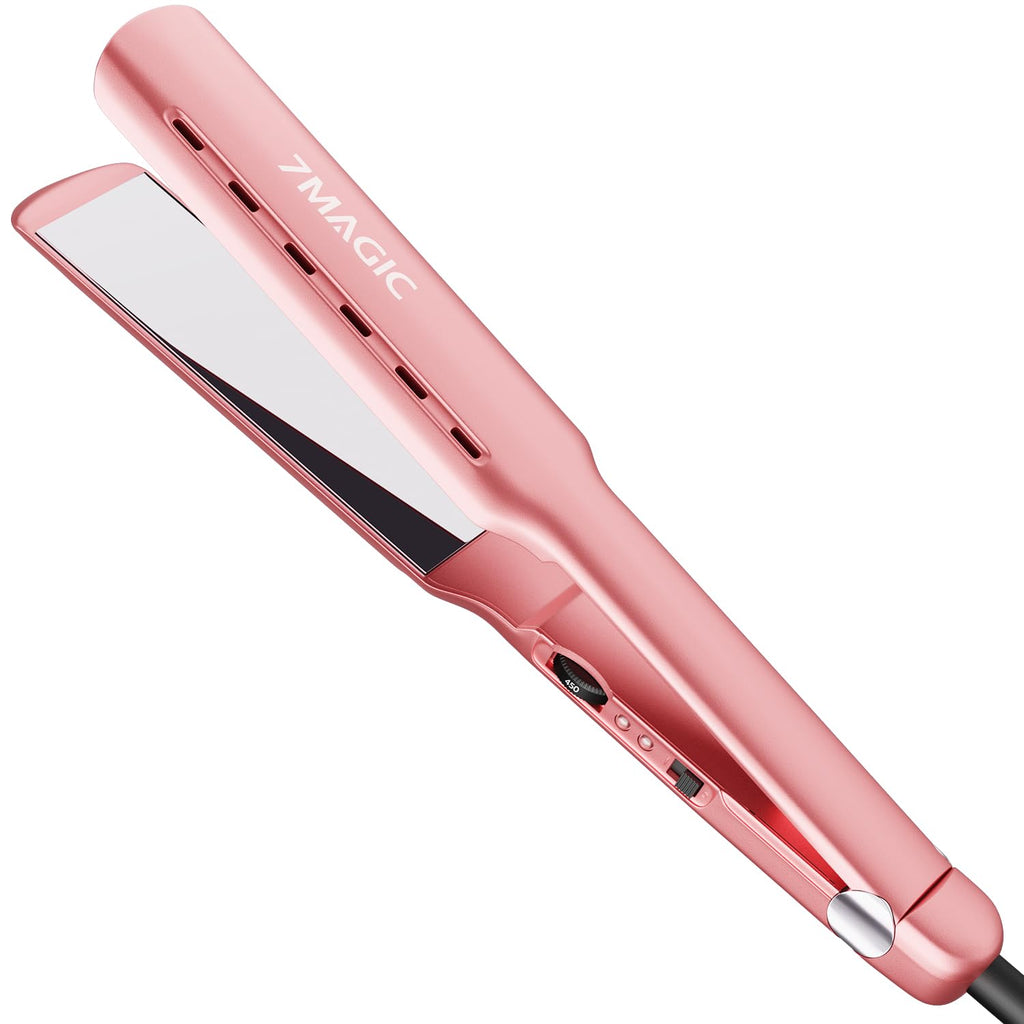 Temp, plancha alisadora rápida MCH, plancha de pelo con doble volta...