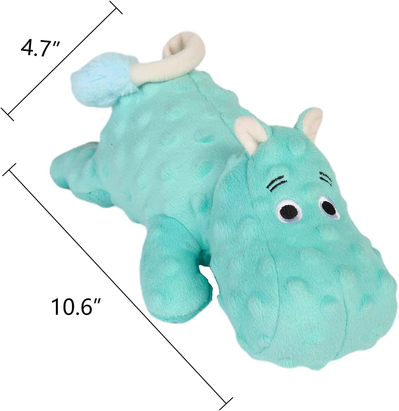 DODODOLA Juguetes de Perro de Hipopótamo Rellenos Lindos Juguetes C...