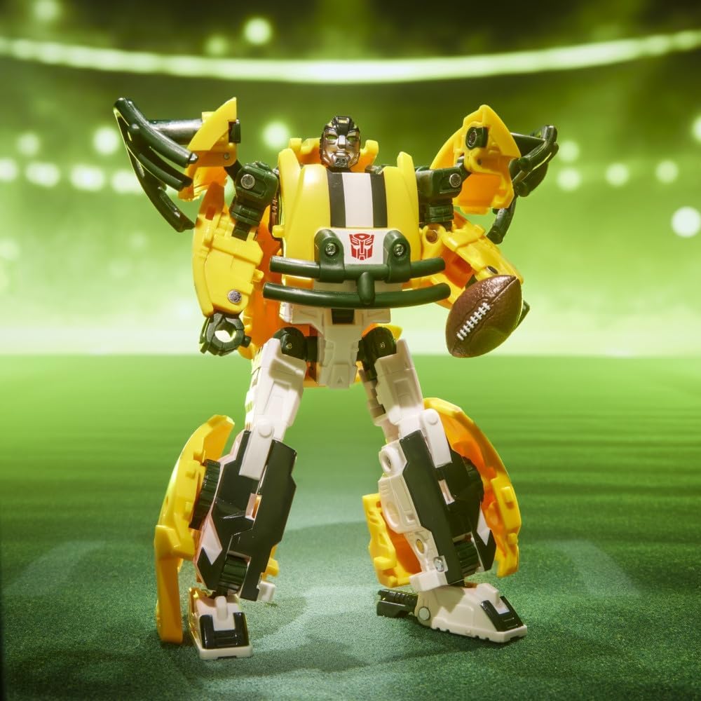 Transformers NFL Green Bay Packers Tundra Prime - Figura de acción...