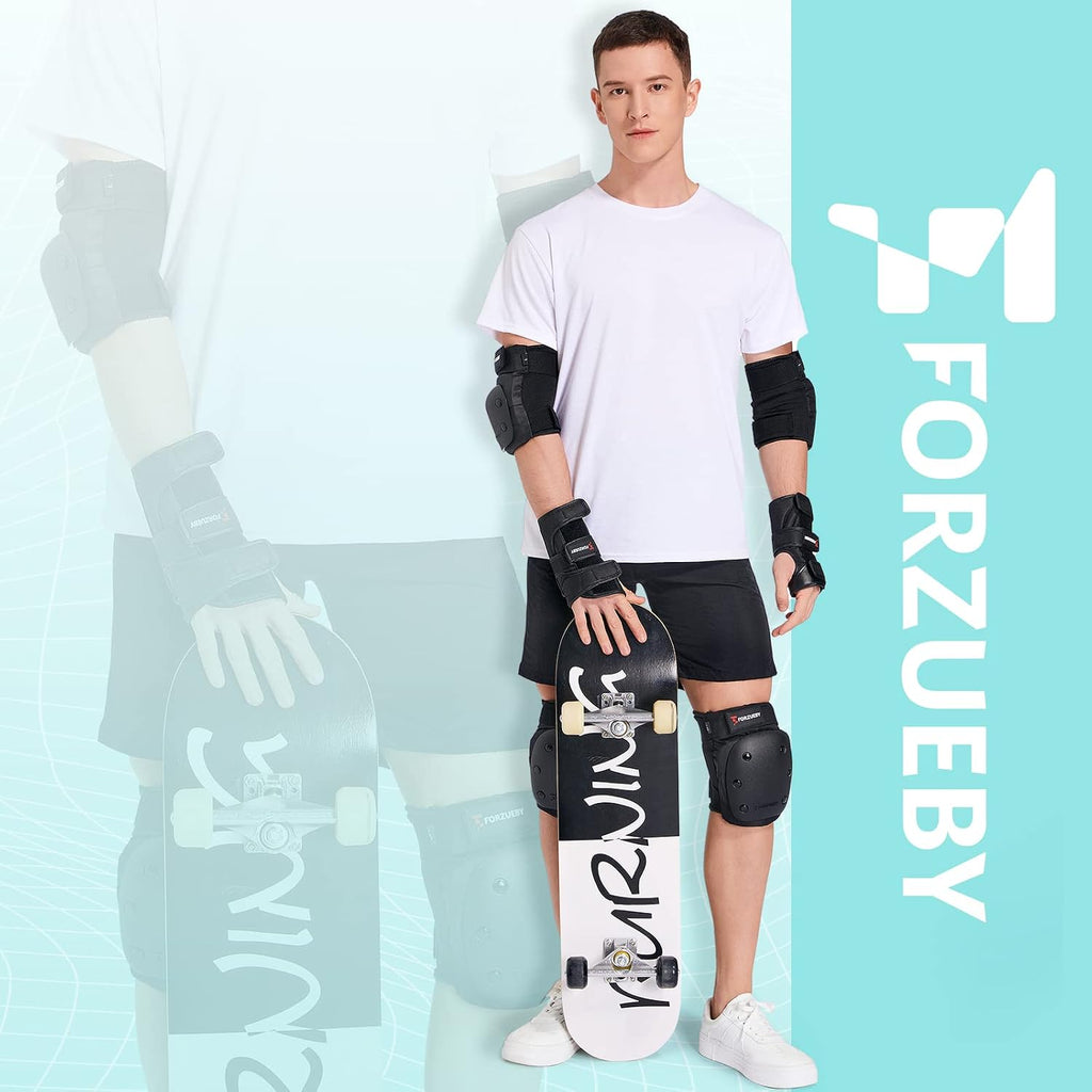 Forzueby - Rodilleras, coderas, muñequeras para niños\/adultos, jue...