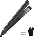 Quico Plancha para el cabello, alisadora de cabello de viaje global...