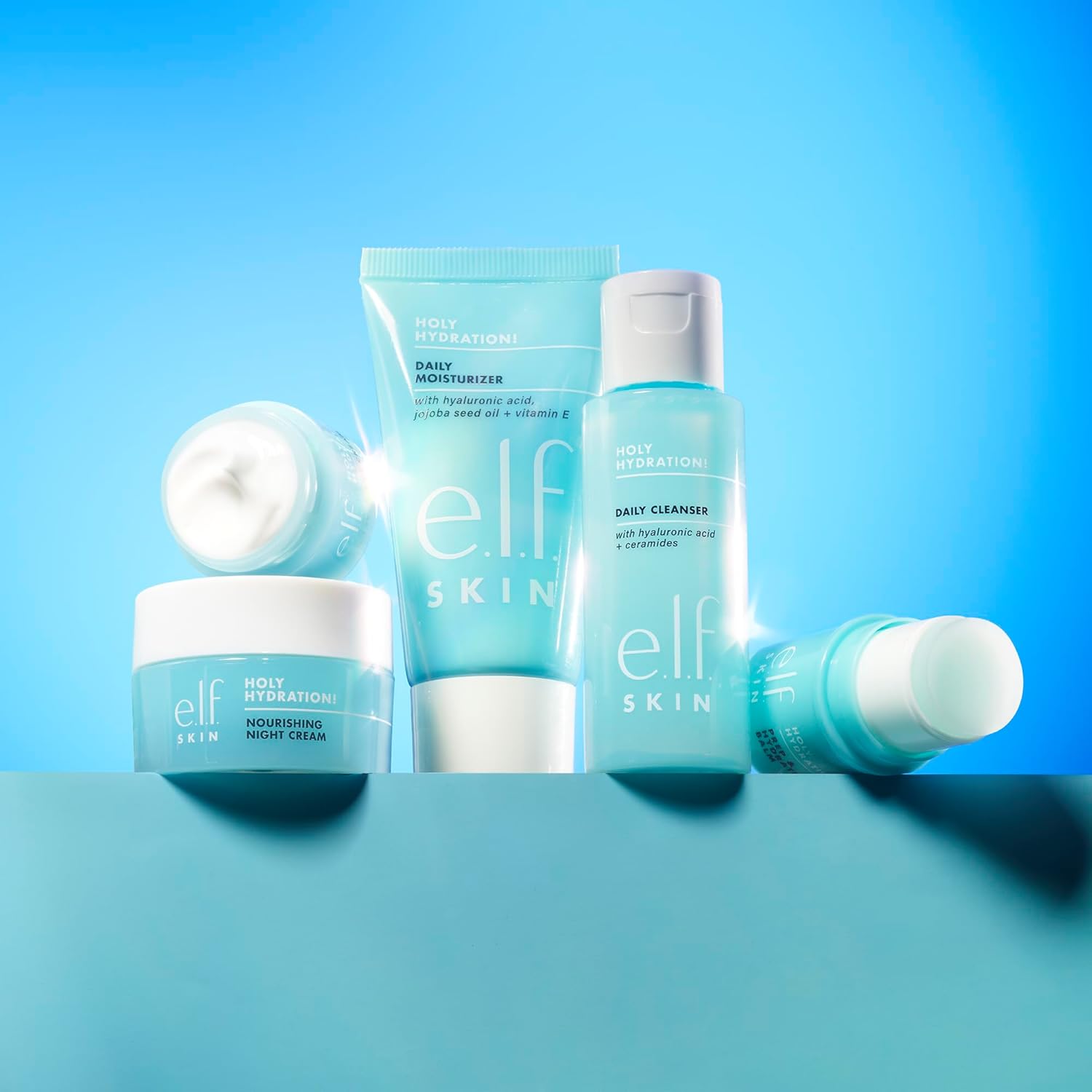 e.l.f. SKIN Holy Hydration! Jet Set Kit de hidratación, juego de cu...