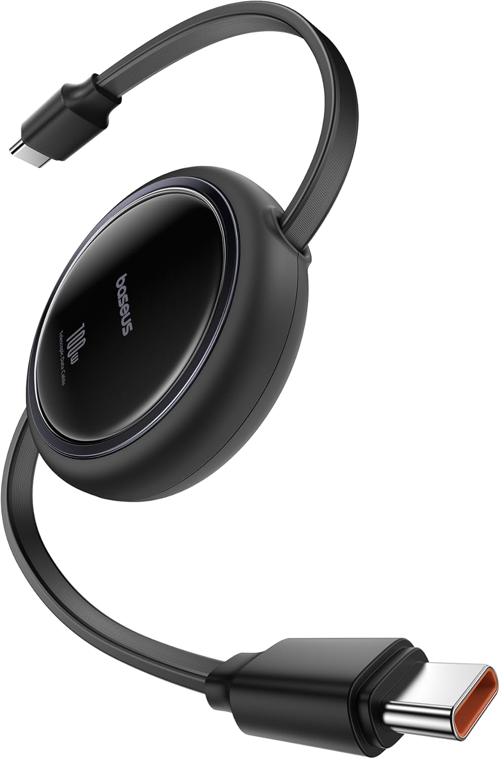 Baseus Cable USB C a USB C, cable de carga rápida retráctil USB C 5...