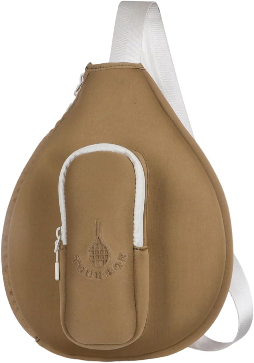 TOURBON Bolsa acolchada de neopreno con bolsa de soporte para bolas...