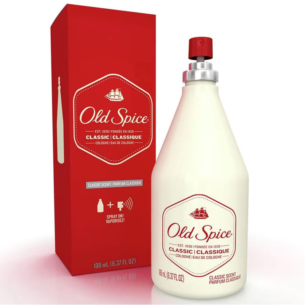 Old Spice Colonia clásica en aerosol 6.37 oz
