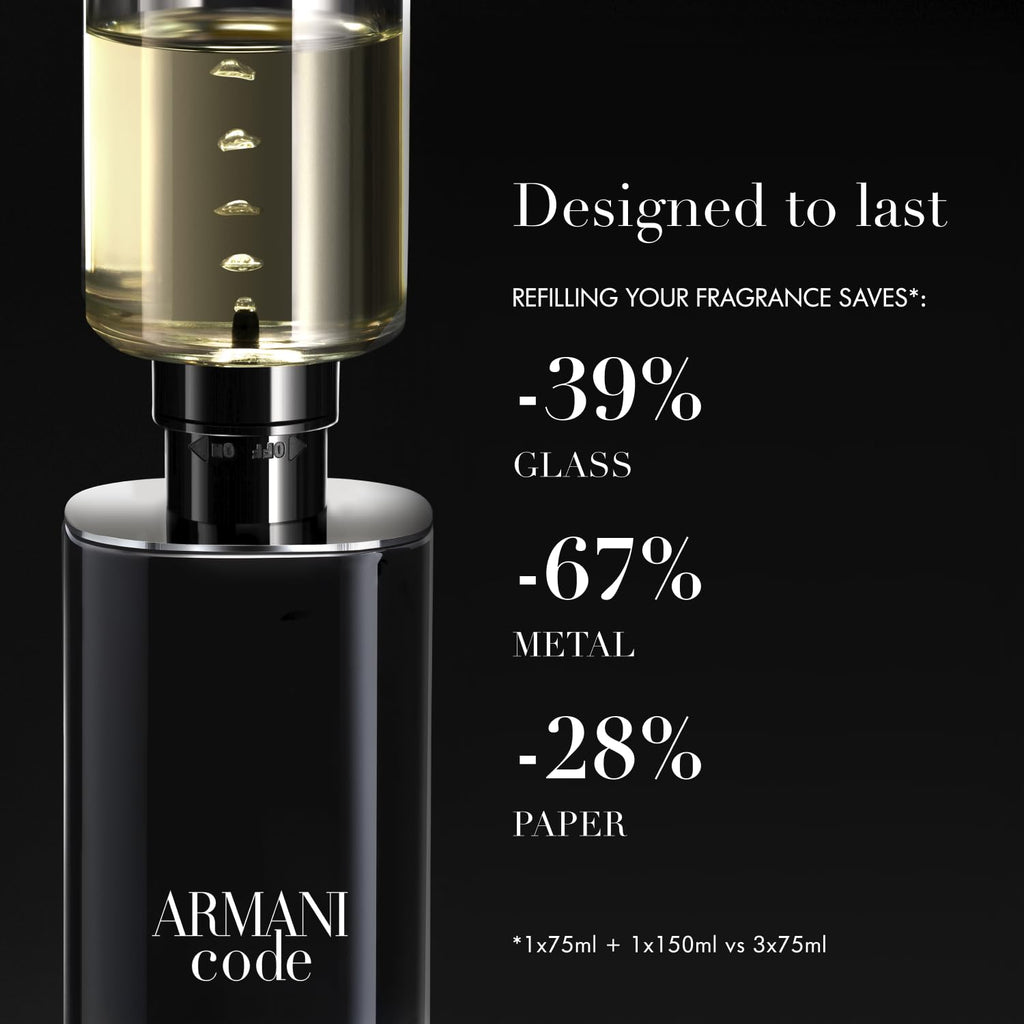Armani Beauty - Code - Eau de Parfum - Colonia para hombre - Fragan...
