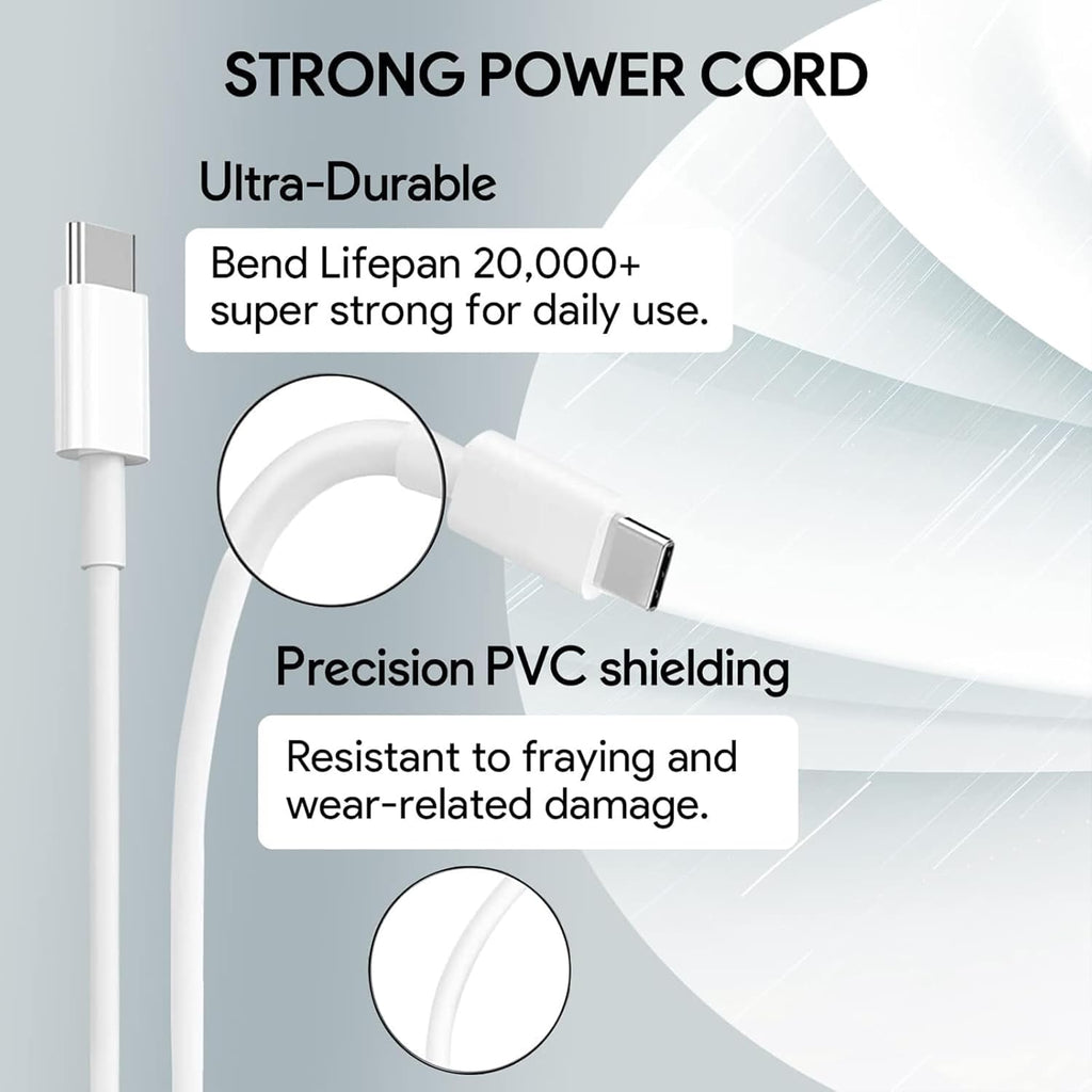 Cargador para MacBook Pro - Cargador USB C de 96W Cargador rápido p...