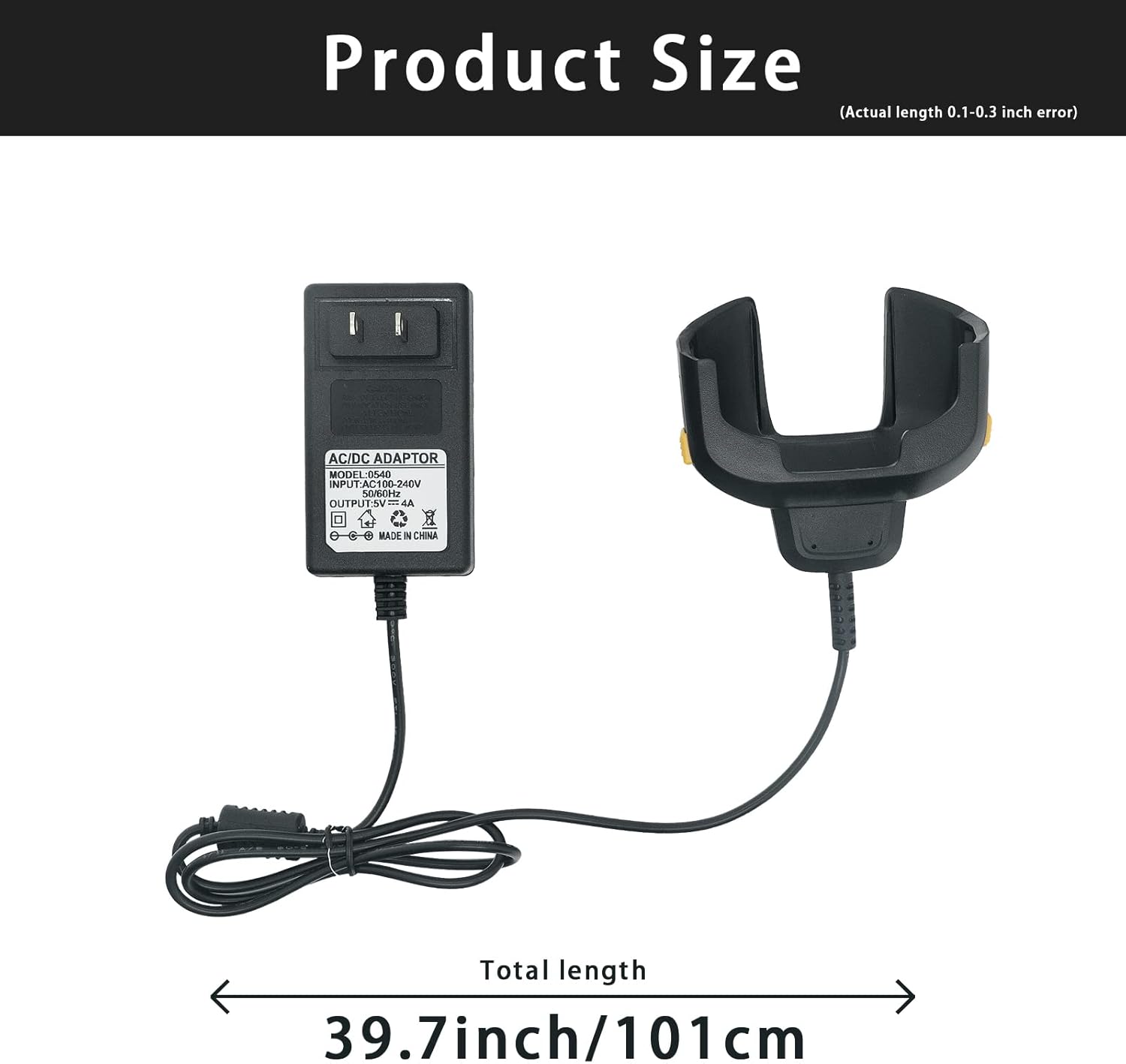 TC70 TC77 TC72 TC75 TC70X - Cable cargador para escáner Symbol Zebr...