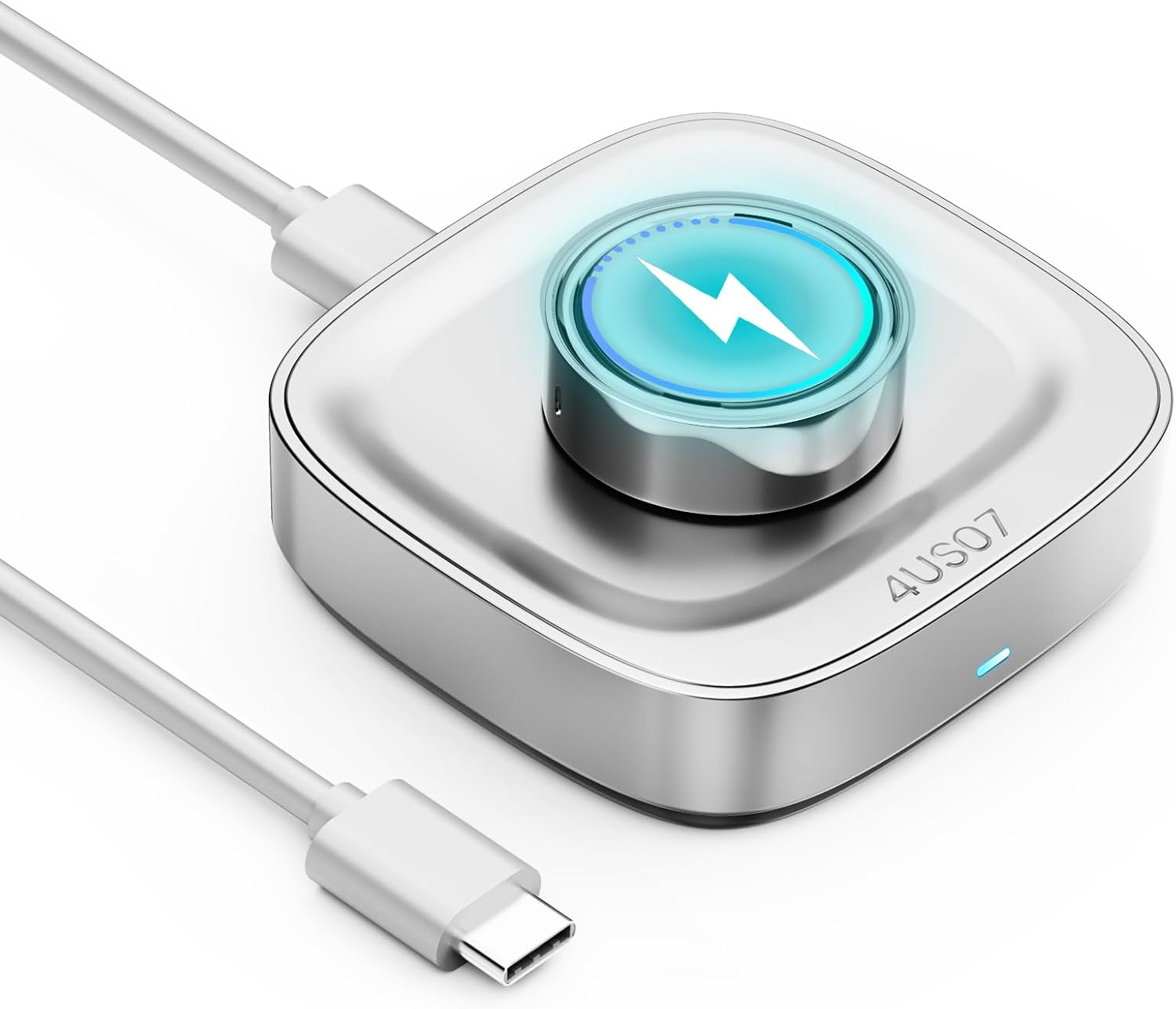 UNAQO para cargador Oura Ring Gen 4 | Tamaño 7 | Base de carga rápi...
