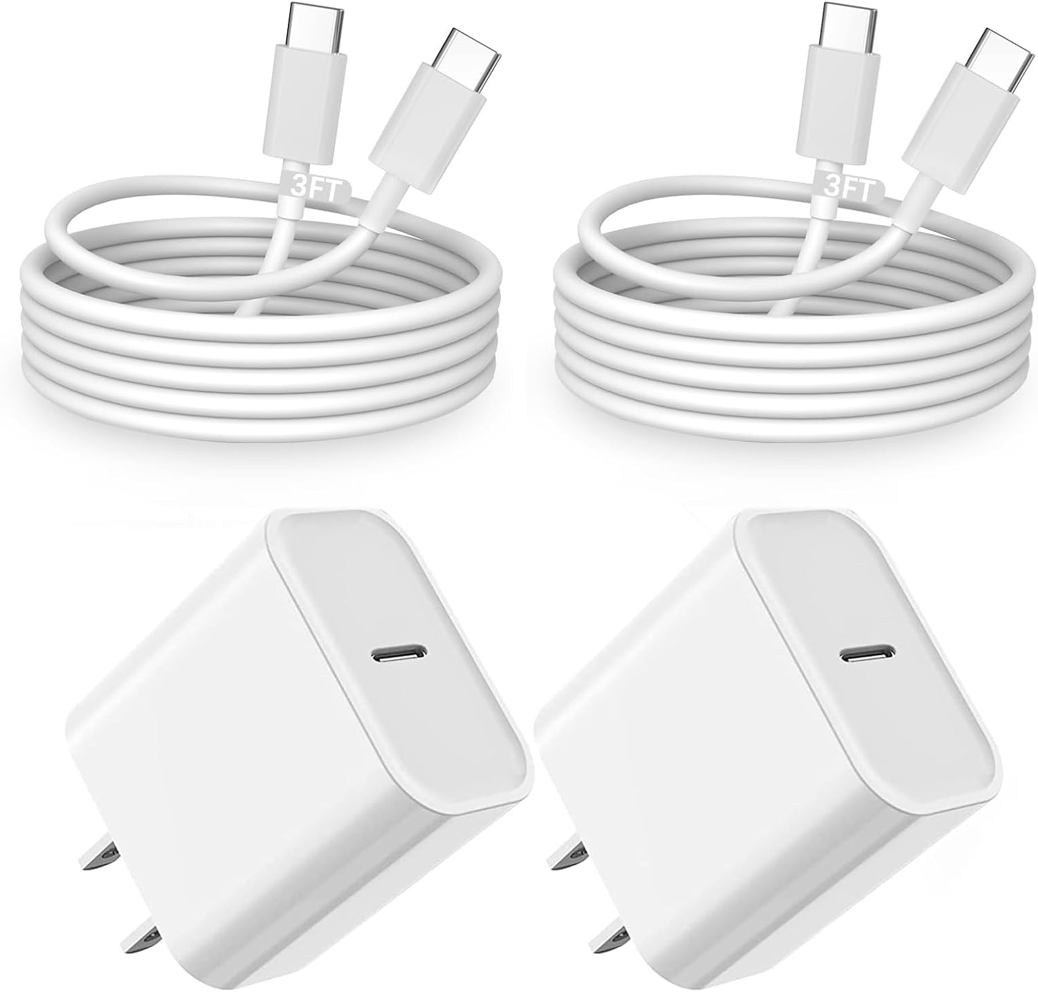 Cargador rápido para iPad, paquete de 2 cargadores para iPad Pro ca...