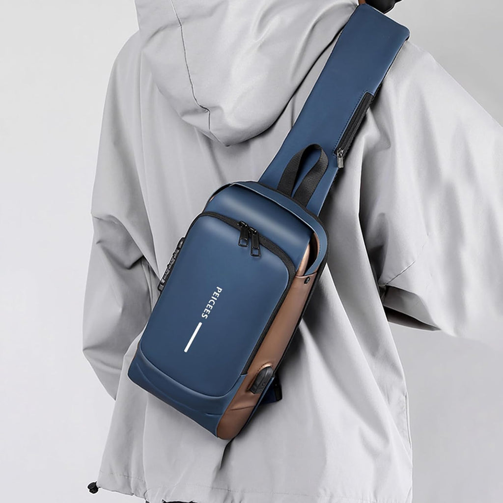 Bolsa de hombro para hombre Peicees Bolsos de hombre Bolso de hombr...