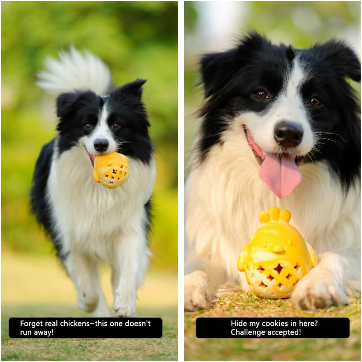 MewaJump Juguete de peluche para perros, dispensador de golosinas p...