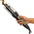 Zavarea Plancha rizadora giratoria automática para cabello largo, v...