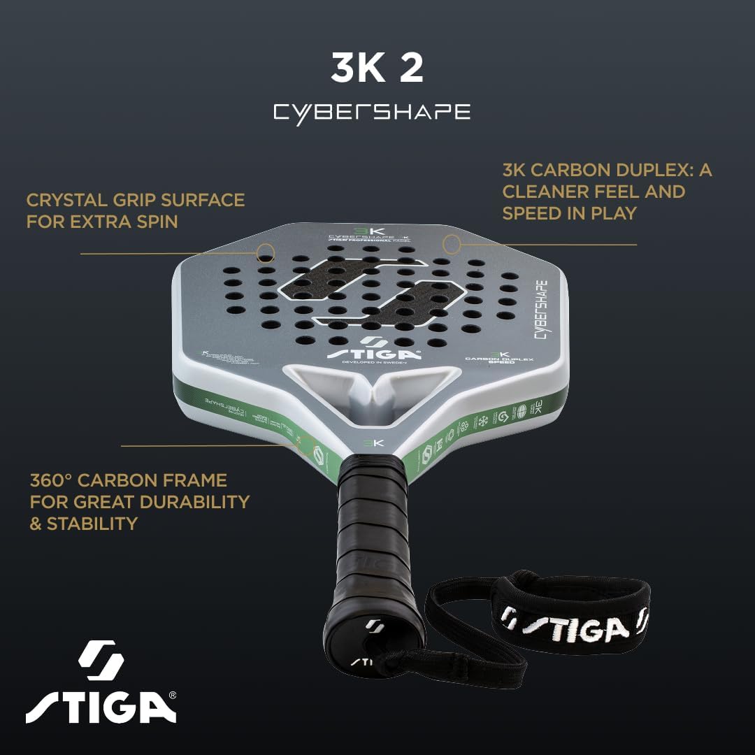 STIGA Pala de pádel Cybershape