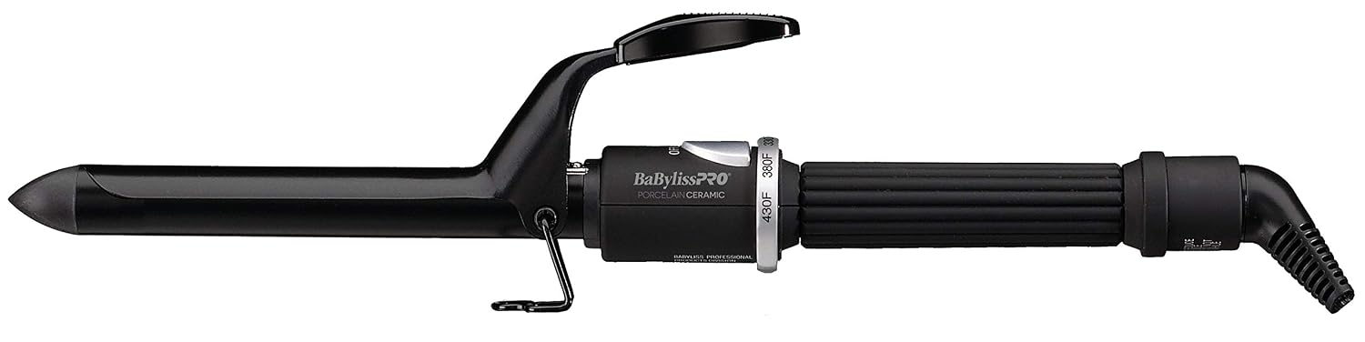 BaByliss Pro Rizador de resorte de cerámica porcelana profesional p...