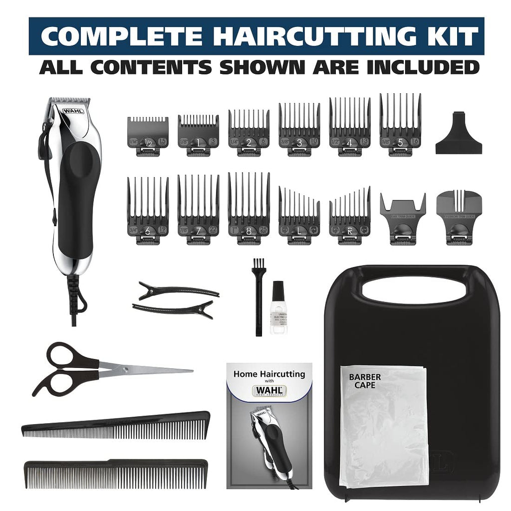 Set para cortar el cabello Chrome Pro n.° 79524-2501 (24 accesorios)