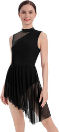 AFAVOM Vestido de baile lírico para mujer, disfraces de baile conte...