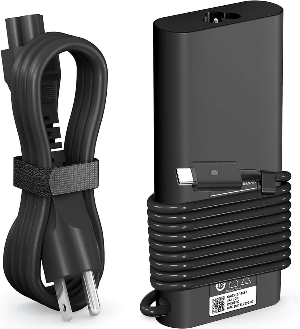 Cargador USB C de 130 W compatible con cargador de laptop Dell tipo...