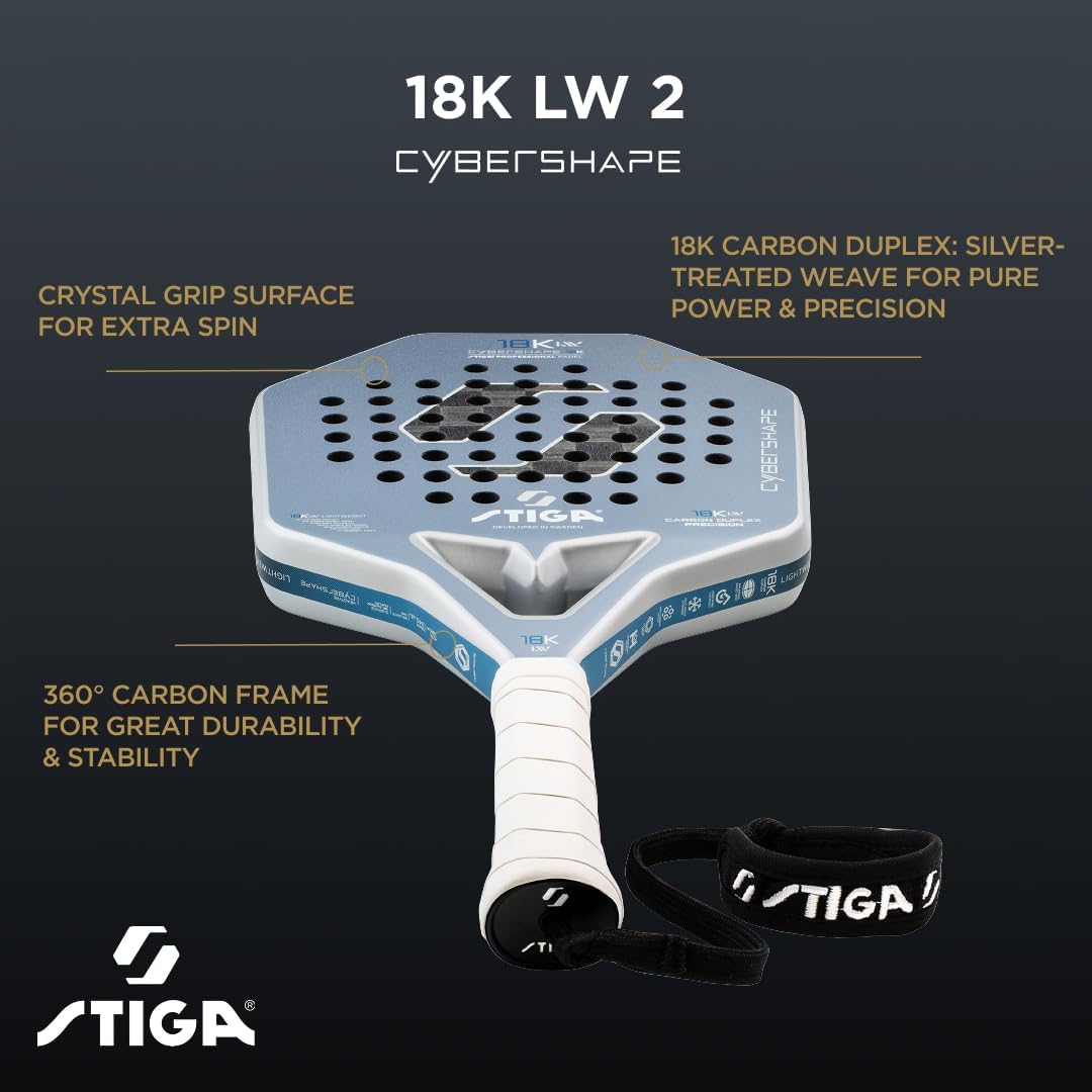 STIGA Pala de pádel Cybershape