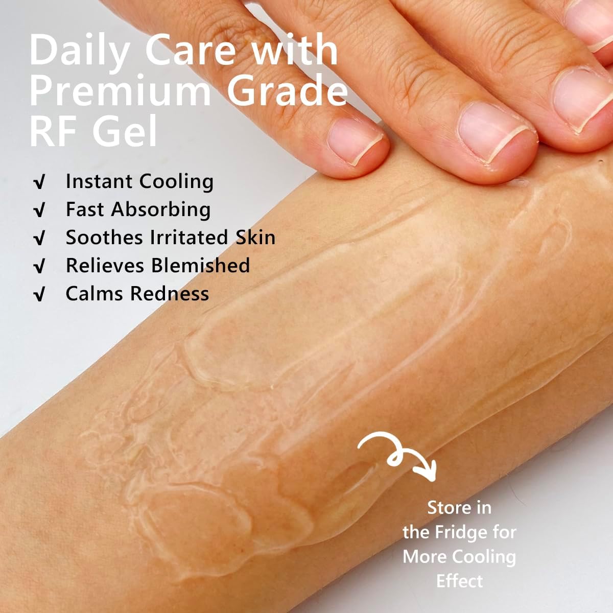 Oeneis Gel de radiofrecuencia para uso con máquina facial RF, gel c...