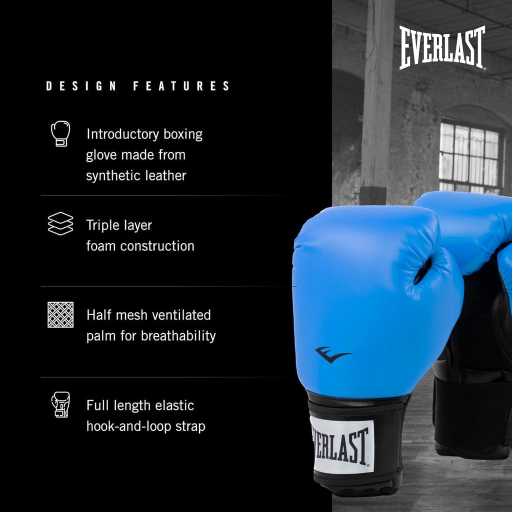 Everlast Prostyle 2 Guantes de boxeo juveniles, guantes de entrenam...