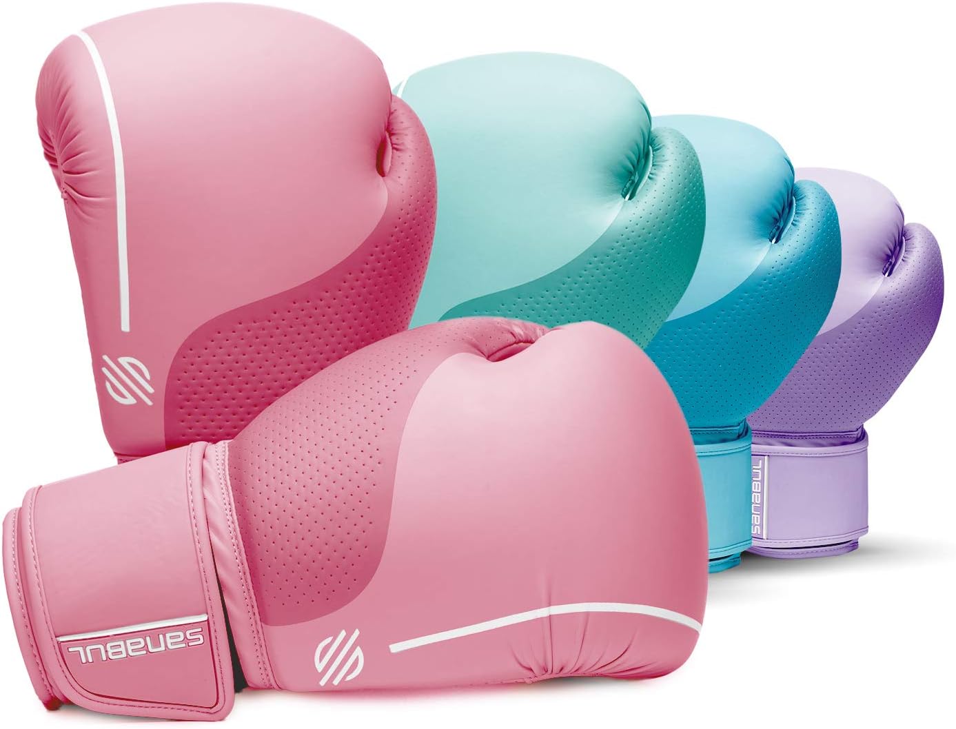 Sanabul Guantes de Boxeo de Huevo de Pascua para Mujeres, Guantes P...