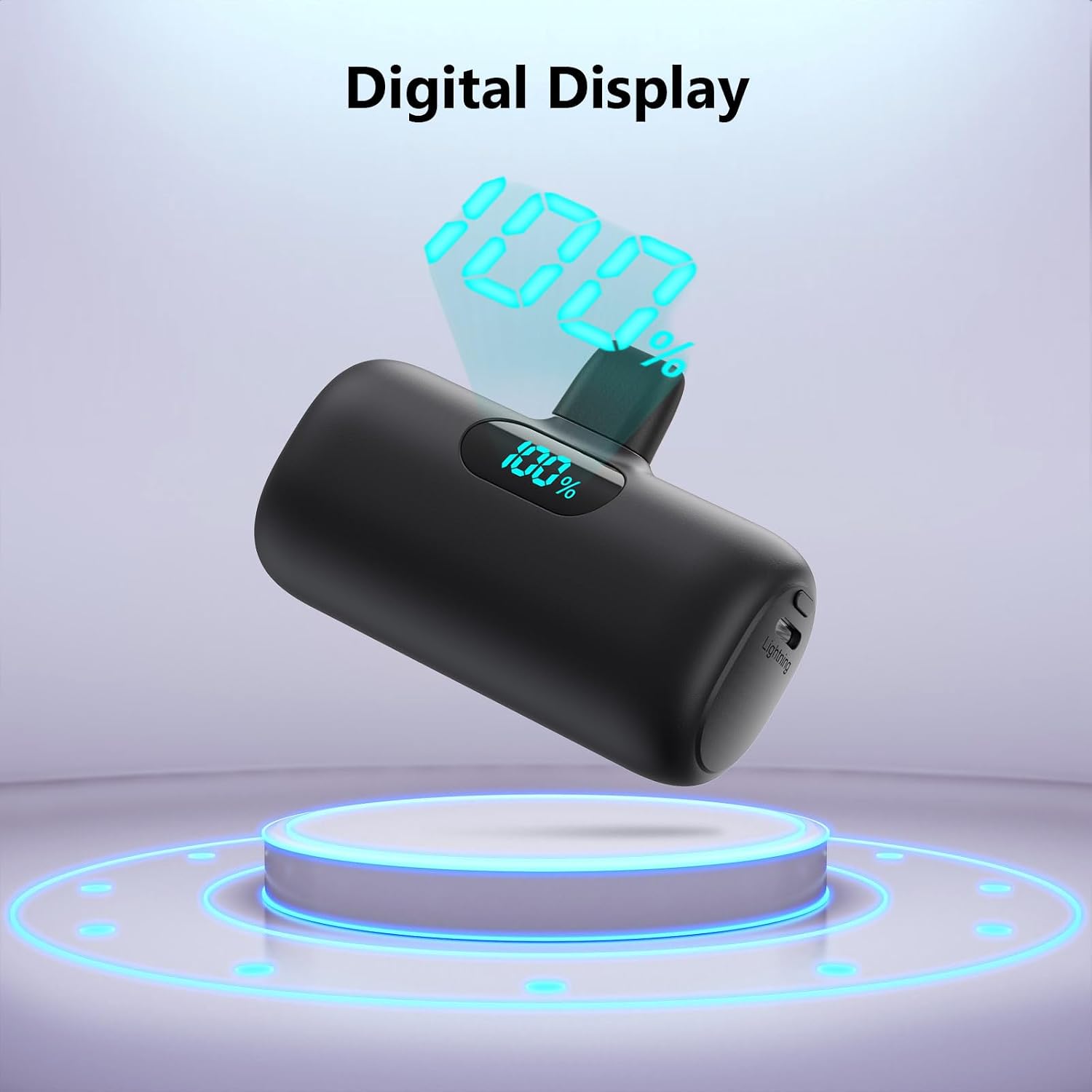 Cargador portátil mini para iPhone serie 14\/13, batería de carga r...