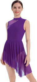 AFAVOM Vestido de baile lírico para mujer, disfraces de baile conte...