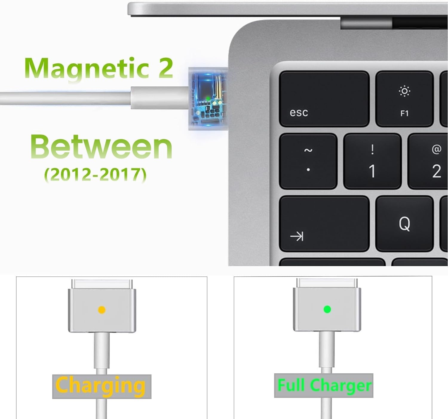 Cargador de aire Mac Book 45W Mag 2 T-Tip para Mac Book Air 11\/13&...