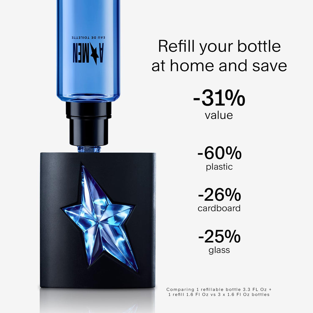 Mugler A*Men - Eau de Toilette - Colonia para hombre - Woody &amp;...
