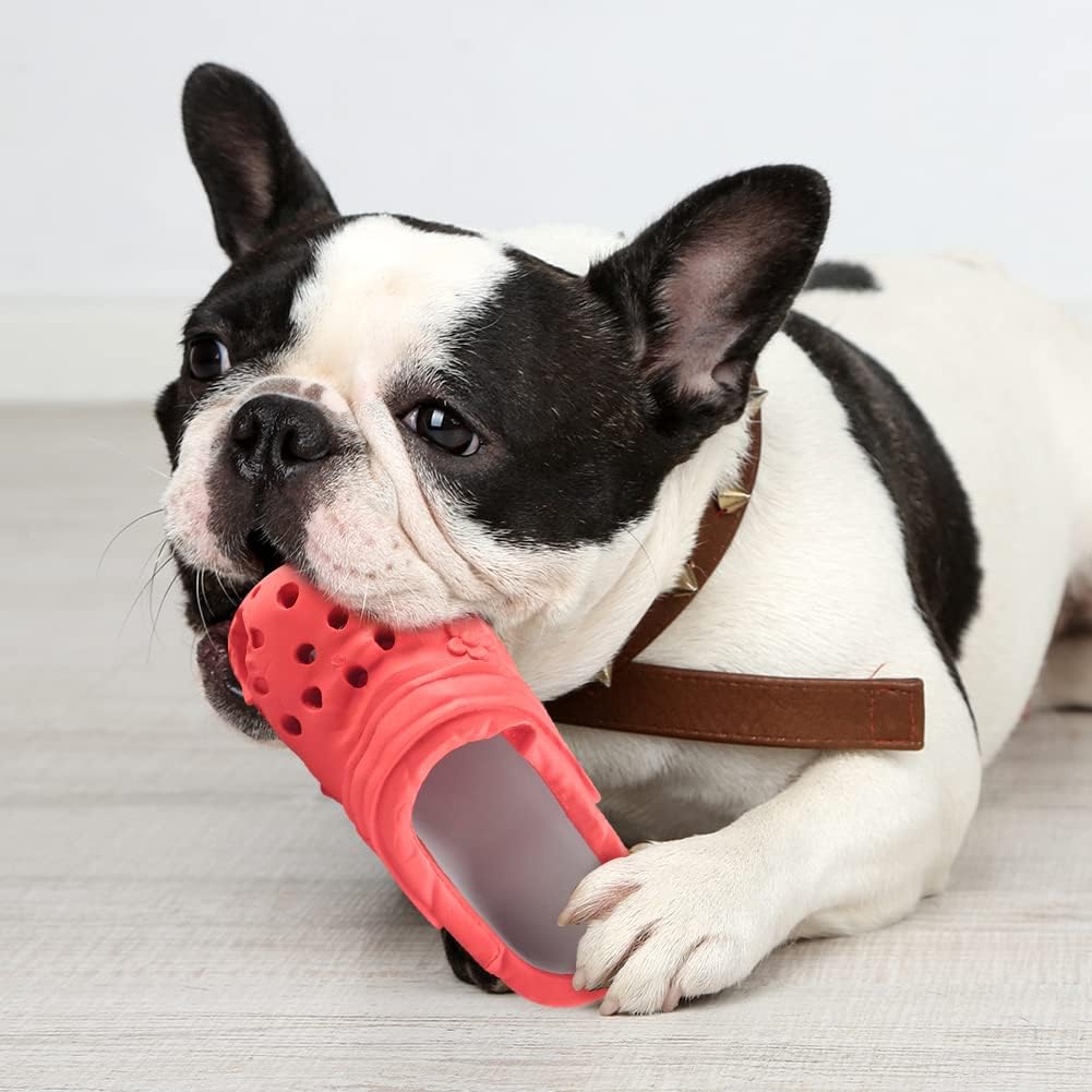 MONDOTOY Juguete Masticable para Perros, Juguete de Zapatilla de Go...
